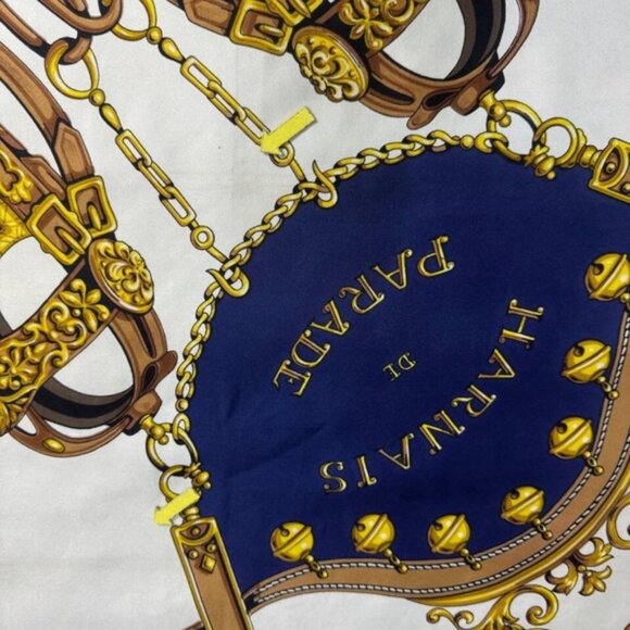 ✨Gorgeous Vintage Pierre Baccara Pure Silk Scarf - Picture 4 of 5